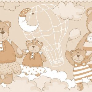 بوردر کاغذ دیواری ایتالیایی اتاق کودک - بیم بوم بام ( حاشیه ) 2286