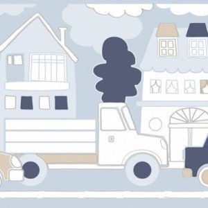 بوردر کاغذ دیواری ایتالیایی اتاق کودک - بیم بوم بام ( حاشیه ) 2279