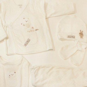 ست 5تکه نوزادی طرح خرس caramell