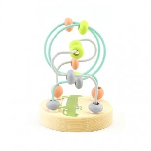 میله و مهره‌ی چوبی مدل تمساح  کد BZ-14-D