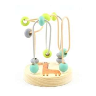 میله و مهره‌ی چوبی مدل زرافه  کد BZ-14-D