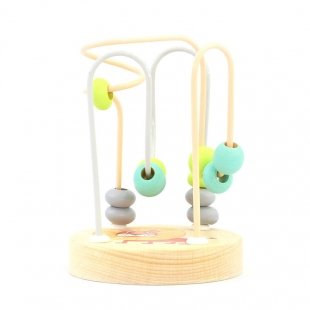 میله و مهره‌ی چوبی مدل شیر  کد BZ-14-D