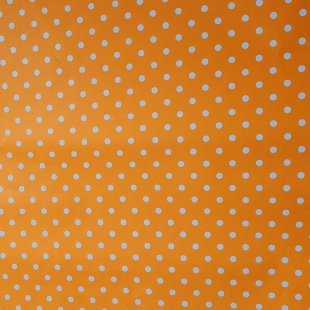 کاغذ کادو یک رو خال خالی(نارنجی)