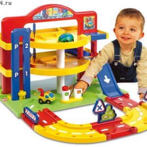 پارکینگ طبقاتی با ماشین smoby کد751001