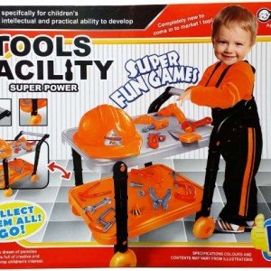 میز ابزار چرخدار 14تکه کد36778