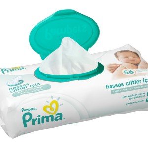 دستمال مرطوب درب دار 56عددی