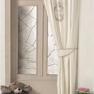 پرده اتاق کودک kidboo طرح royal vanilla