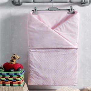 پتو دو کاره kidbooمدل rabitto pink