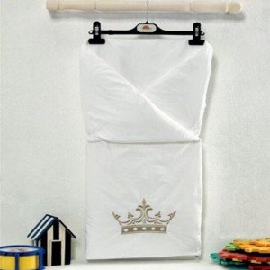 پتو دو کاره kidbooمدل royal white