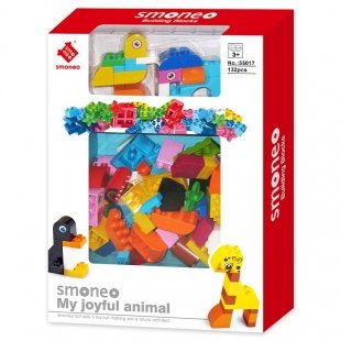 لگو حیوانات 132 تکه اسمونو smoneo کد 55017