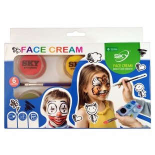 رنگ گریم صورت کودک کد s-5606