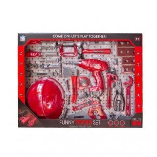 ست ابزار 35 تکه با کلاه قرمز کد 174