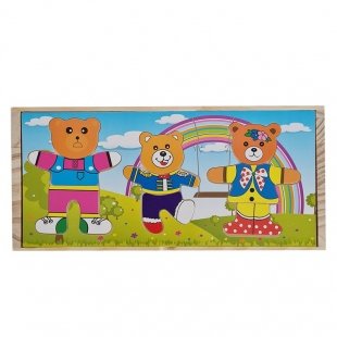 پازل جاگذاری طرح خرس کد 3828379