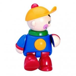 اسباب بازی آدمک تولو مدل پسرک کلاه زرد کد 89581