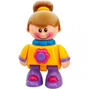 اسباب بازی آدمک تولو مدل دخترک لباس زرد کد 89582