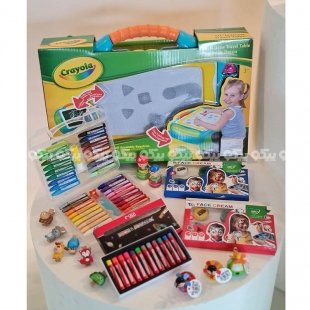 تخته نقاشی جادویی دو طرفه کرایولا crayola کد 5049