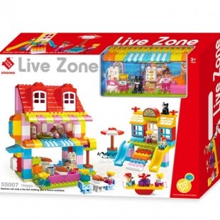 لگو دوپلو اسمونو 210 تکه مدل خانواده شاد smoneo کد 55007