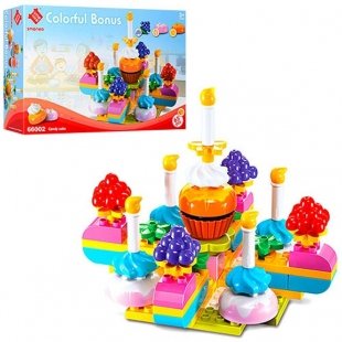 لگو دوپلو اسمونو مدل کیک آبنباتی 65 تکه smoneo کد 66002