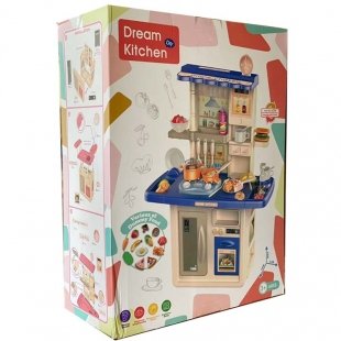 ست آشپزخانه اسباب بازی رنگ آبی کد 6887