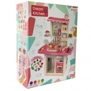 ست آشپزخانه اسباب بازی رنگ صورتی کد 6888