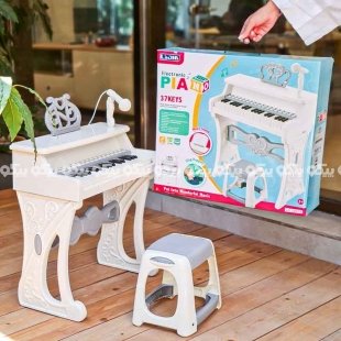 پیانو اسباب بازی با صندلی کودک