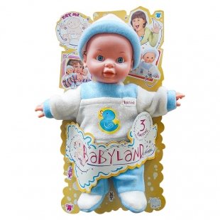 عروسک دخترانه لباس آبی