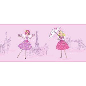 حاشیه ( بوردر ) کاغذ دیواری انگلیسی اتاق کودک - هوپلا DLB 07529