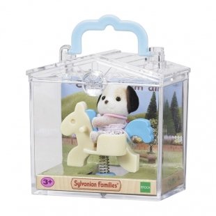 بچه سگ با راکر فنری سیلوانیان فامیلیز sylvanian families 4391A