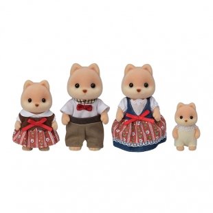 خانواده سگ کارامل سیلوانیان فامیلیز sylvanian families 5459