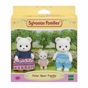 عروسک خانواده خرس قطبی sylvanian families