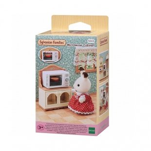 ست کابینت و ماکروویو سیلوانیان فامیلیز sylvanian families 5443