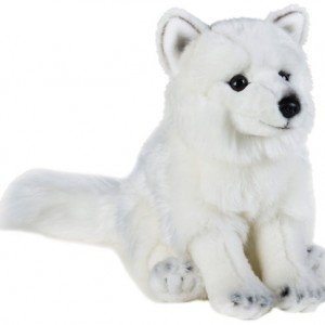 عروسک پولیشی گرگ سفید lelly کد770758