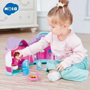 اسباب بازی خانه موزیکال هولی تویز Huile Toys کد 3128B