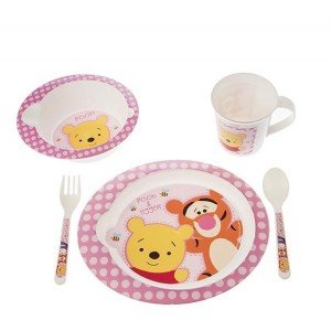 ظرف غذای 5تکه دیزنی طرح پوdisney