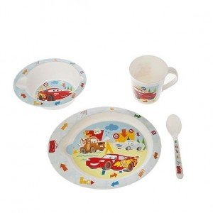 ظرف غذای 5تکه دیزنی طرح کارزdisney