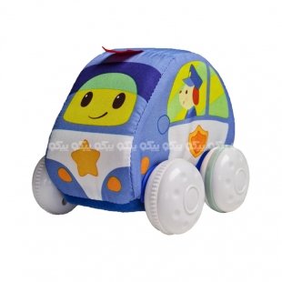 اسباب بازی ماشین پلیس پارچه ای رنگ بنفش 003185 winfun مدل 000179