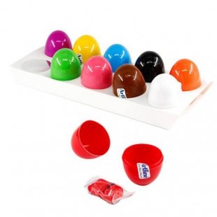 خمیر بازی تخم مرغی 10 عددی کد  801E10