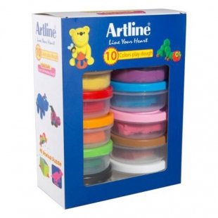 خمیر بازی کاسه ای 10 عددی کد 802C10