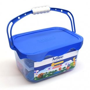 خمیر بازی سطلی 10 عددی کد 804k10