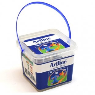 خمیر بازی سطلی 6 عددی کد 800PL6