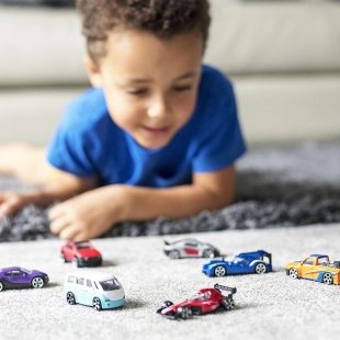 ست اسباب بازی ماشین فلزی 5 عددی کد 1416212