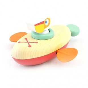 اسباب بازی قایق چوبی کوکی پلیکان کد P/BZ-38-B/S