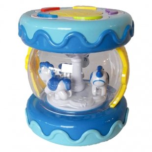 اسباب بازی درام موزیکال هانگر Huanger رنگ آبی کد HE0701