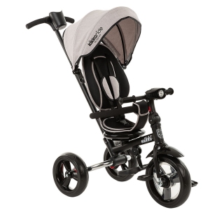 سه چرخه کودک تاشو با سایبان کیکابو Kikka Boo رنگ بژ مدل Nikki 3in1 کد 31006020112