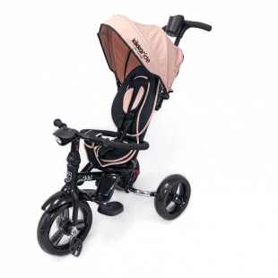 سه چرخه کودک تاشو با سایبان کیکابو Kikka Boo رنگ صورتی مدل Nikki 3in1 کد 31006020113