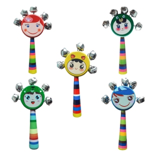 اسباب بازی چوبی جغجغه کودک کد 3935747