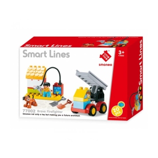 لگو دوپلو اسمونو 20 تکه مدل آتش نشان شجاع smoneo کد 77002A