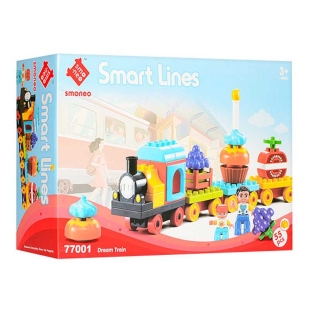 لگو دوپلو اسمونو 55 تکه مدل قطار رویایی smoneo کد 77001