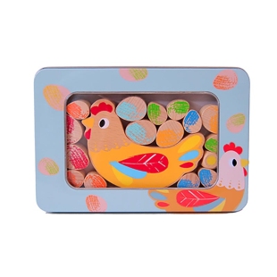 اسباب بازی چوبی تعادلی مرغ پیکاردو کد P/BZ-35-A/M