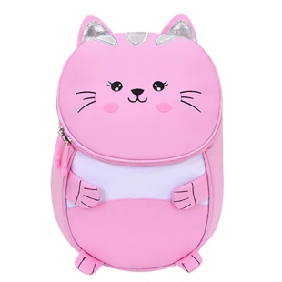 کیف دوشی کودک طرح گربه صورتی کد 3944554